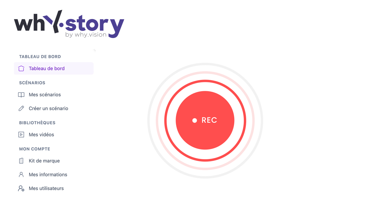 Why.Story Platform Interface